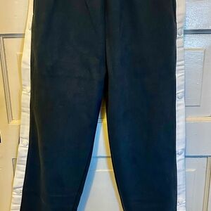 Women's Navy and White Track Pants